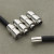 023 Stainless Steel Magnetic Buckle Leather Cord Bracelet Necklace Buckle Metal Button
