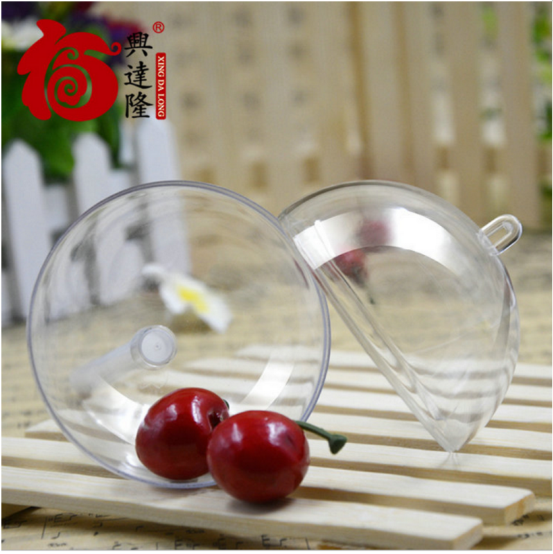 兴达隆定制透明圆球棒糖果盒  （直径8CM）食品包装材料