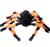 Halloween props, bar trees, black Fabric spider flowers, spider spiders