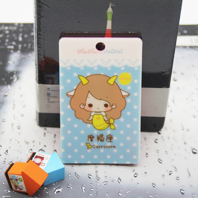 12 Constellation Star PVC Card Holder DIY Custom Acrylic Card Holder Student Card Cover Hot Sale