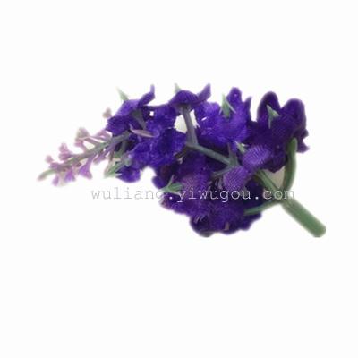 Manufacturers selling silk flowers with lavender flower simulation
