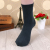 Winter style thickened cotton deodorant antibacterial warm socks for men 6 pairs of gift boxes