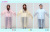 Minca dot outdoor adult / children raincoat EVA long coat type