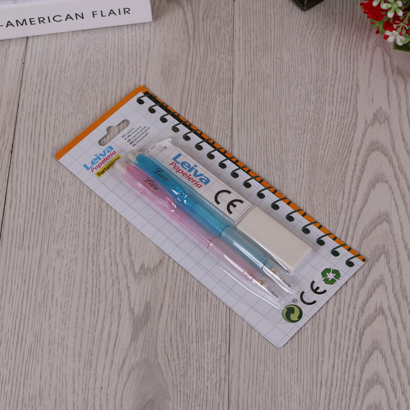 考试专用活动铅笔带橡皮 铅笔芯自动铅笔套装