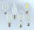 LED tungsten lamp filament lamp, LED bulb, LED candle lamp C35 4W