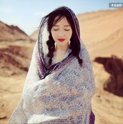 The new cotton long scarf sunscreen outdoor beach towel Scarf Shawl female literature