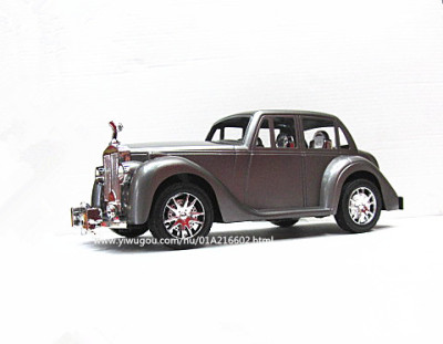 Children's toys wholesale inertia car classical Rolls-Royce model OPP bag