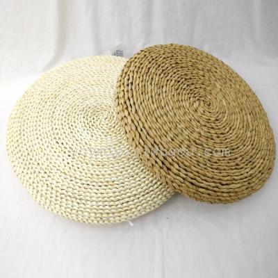 Rural environmental protection Home Furnishing hand woven straw cushion pad Piaochuang Futon yoga mat