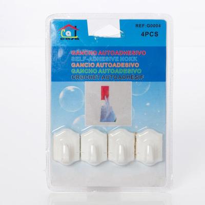 4Pcs Small Hook white color 4pcs one blister good quality hot selling