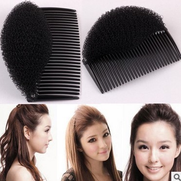 Korean plastic comb is made with fluffy pad hair salon tools Princess