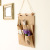 Jute Strip Hook Waterproof Storage Organization Bag Wall-Mounted Buggy Bag Hanging Bag Multi-Layer Shopping Bags