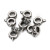 316 Stainless Steel Retro Peach Heart Pendant Head Accessories Beads of Necklace Accessories