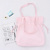 Factory Summer Bag Japanese Style Solid Color Simple Cloth Bag Artistic Style Fresh Cute Canvas Shoulder Bag Big Bag