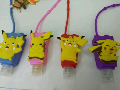 PVC Pikachu hand sanitizer