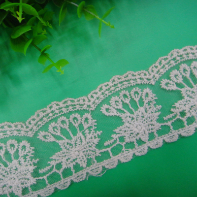 Lace accessories lace cotton embroidery water soluble barcode