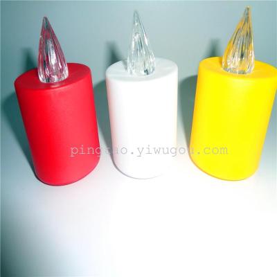 New fashion gifts mini luminous Nightlight large candle monochromatic lamp