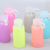 New Jelly Glass Milk Cup Creative Cute Student Small Water Bottle with Lid Drinking Cup Portable Leakproof