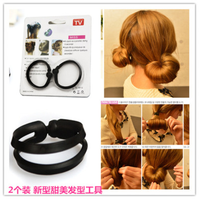 Fashion hair with mushroom head head hair band pattern energy-saving hair tools