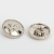 Alloy Button Coat Clip High-Grade Metal Button