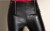 New High Waist Tight PU Bottoming Leather Pants Women's Trousers Slim Tappered Pencil Pants