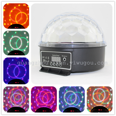 Factory Direct Sales Stage Lights Led Lamp 6 Colors 0.5W Digital Crystal Ball