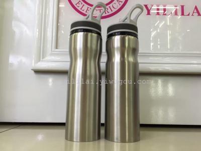 Single - layer stainless steel sports kettle color 750 ml