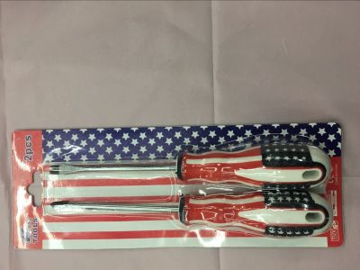 2PC Screwdriver with flag handle 4PC Dual purpose Screwdriver with 2PC massage handle Screwdriver