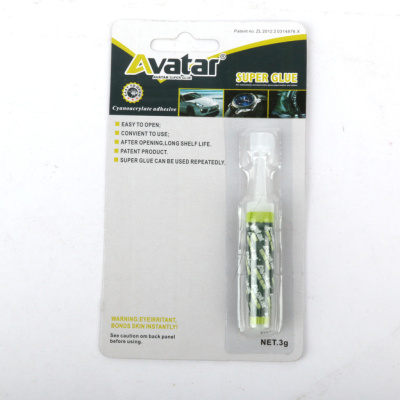 AVATAR Instant Super Glue Factory Wholesale Cyanoacrylate Adhesive 1PCS
