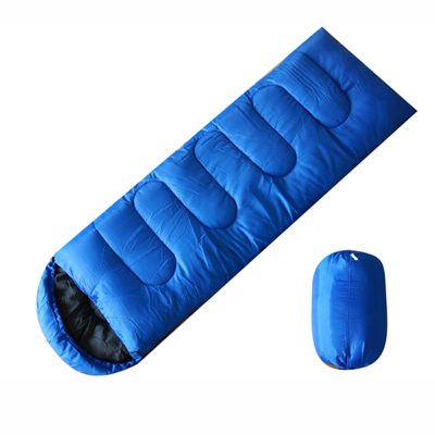 Factory direct outdoor camping with sleeping bag envelope type warm cold resistant cotton bag can be customized