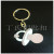 Simple Baby Pacifier Keychain Metal Keychains Dripping Oil Keychain Cute Series Zinc Alloy Key Ring