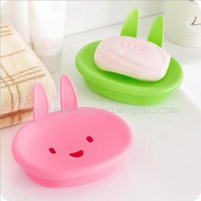 Household Supplies Bathroom Storage Supplies Double-Layer Plastic Soap Dish Soap Box Drain Soap Holder