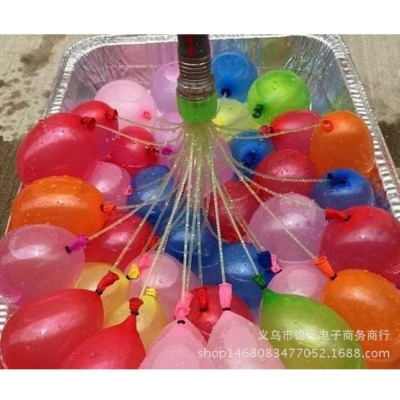 Summer quick magic water injection balloon children toy water balloon
