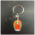 Religious Keychain Zinc Alloy Material Dripping Keychain Single Row
