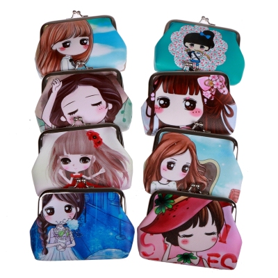 Short, wallet, purse, wallet, purse, wallet, Korean mini, small wallet, coin bag