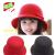Children's New Bucket Hat Wool-like Women's for Children and Kids