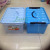 Plastic transparent solid color storage box suitcase medicine box finishing box