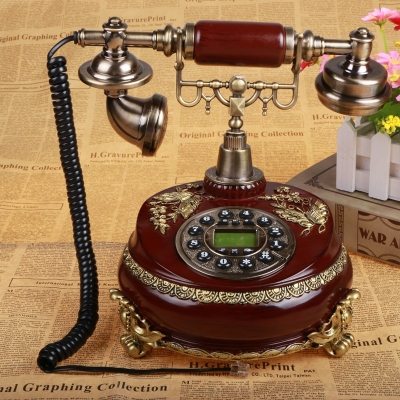 Antique Telephone Retro European Telephone Fashion Office Creativity Landline Telephone