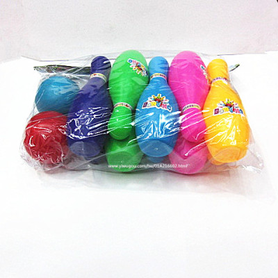 Children's toys wholesale color bowling toys 18CM long OPP bag