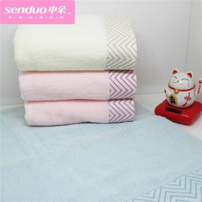 The satin satin cotton towel 2016 new Shanghai flower