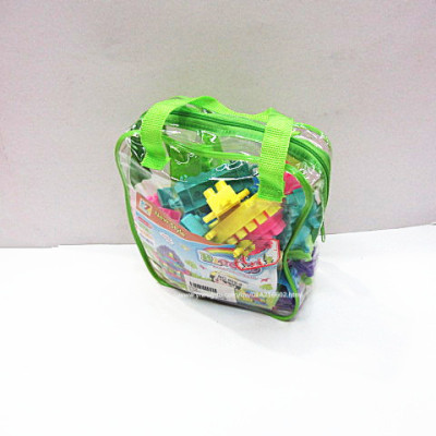 Children's toys wholesale Yi chi square blocks bag with 80 tablets