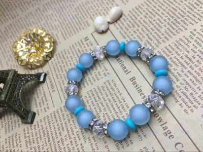 Crystal diamond ring beads in the beads frosted bracelet lady gifts physical retail