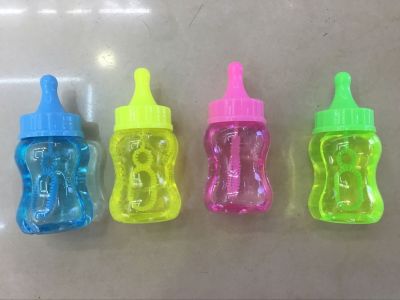 Hot sales *1070 small baby bottle bubble color box 8.9cm long