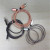 Micro Andrews electroplated metal hose phone data line Andrews wire spring data cable