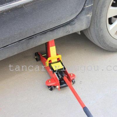 Standard 2T horizontal jack vehicle hydraulic jack vehicle maintenance tool