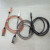 Micro Andrews electroplated metal hose phone data line Andrews wire spring data cable