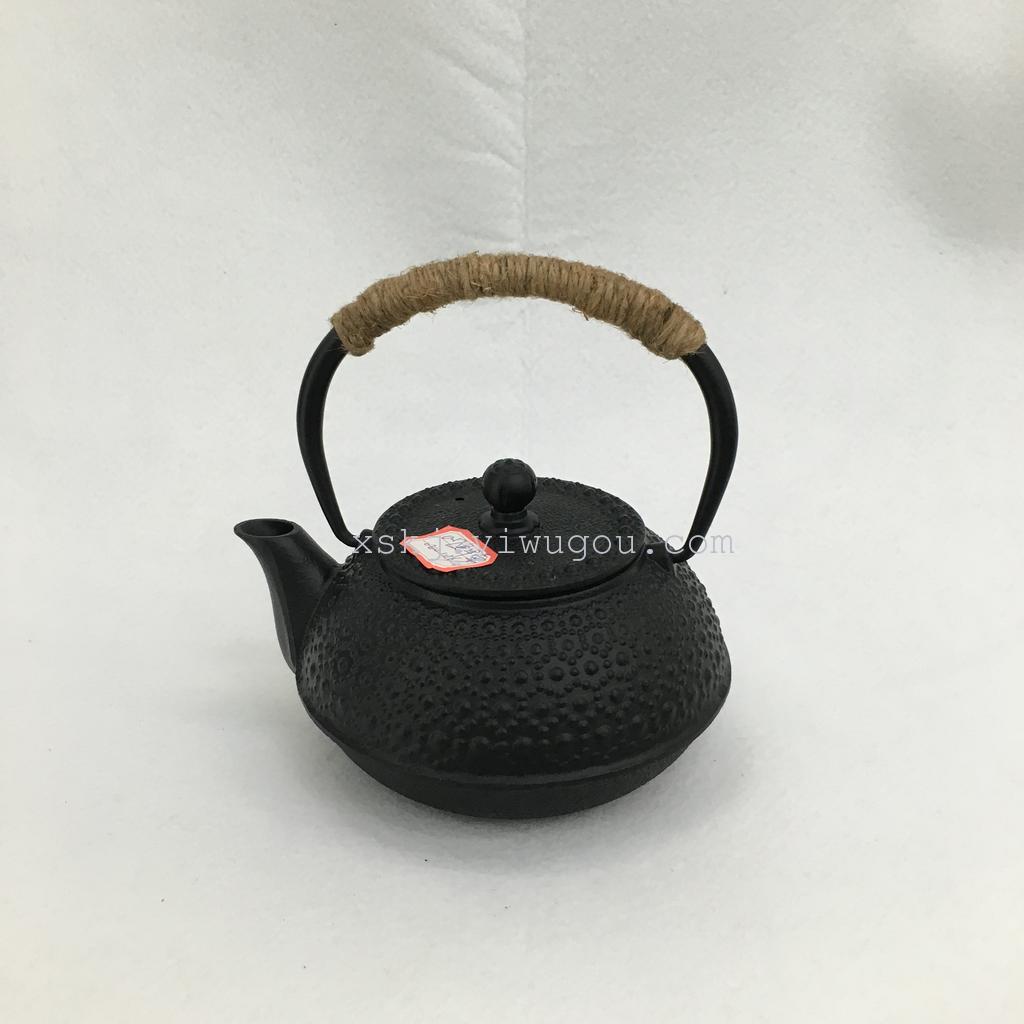 铸铁水壶铁壶纯手工出口日本茶壶烧水壶无涂层生铁养生老铁壶茶具