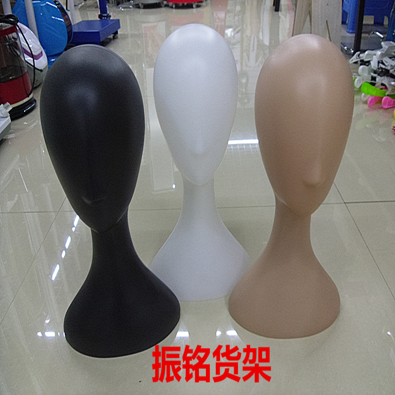 厂家直销塑料头模    挂项链专用女头模正品
