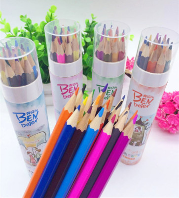 in the production of high-grade paint color 12 color matte paper containing lead 3 intermediate color pencil lead