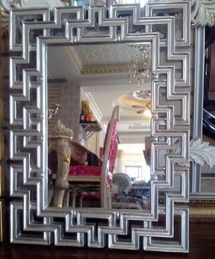 Elegant vintage new Chinese mirror mirror high-end decorative mirror bathroom mirrors