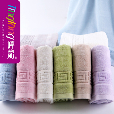 Yiwu commodity cotton jacquard towel suspended water absorbing soft adult hotel gift towel